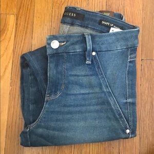 GUESS shape up skinny seamless jeans